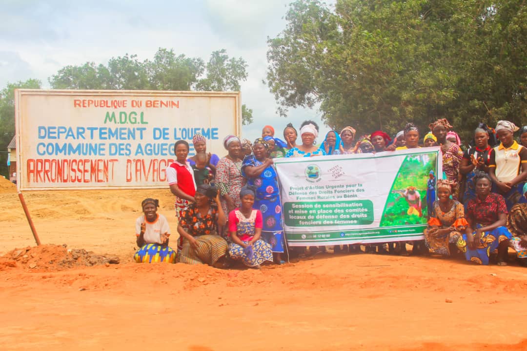 DROIT FONCIER DES FEMMES RURALES - ETAPE DE LA COMMUNE DES AGUEGUES